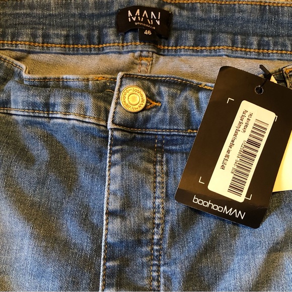 Busted knee biker jeans - Picture 5 of 5